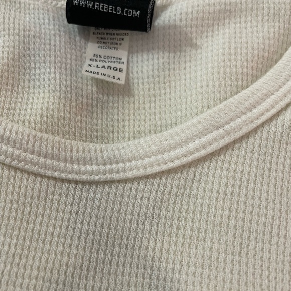 X-large Rebel 8 long sleeve thermal with tattoo style print in arms - Picture 5 of 6